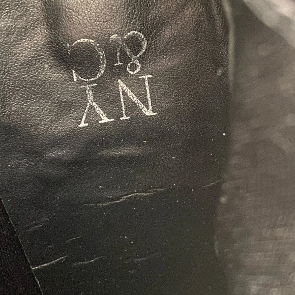 NEW YORK & COMPANY RHINESTONE-CUFF HEEL BOOTIE SIZE 10 - Picture 4 of 10